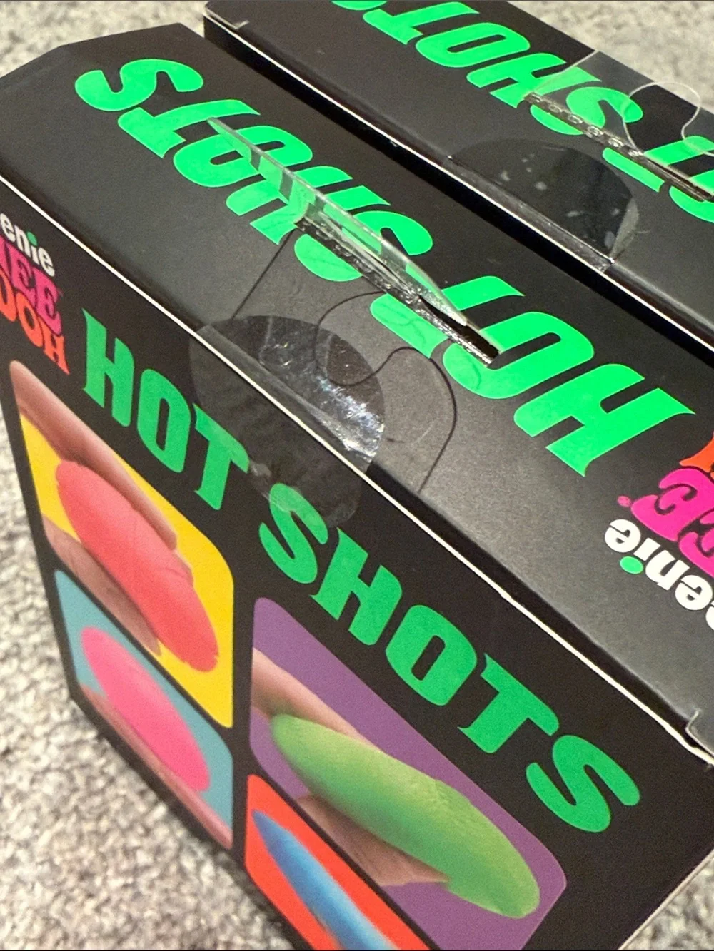 Schylling Needoh Teenie Nee Doh Hot Shots/Dream drop/Nice glow cube - brand new